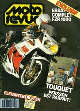 MOTO REVUE 2788 YAMAHA 1000 FZR Dniepr MT10 BETA Fantic Enduro du TOUQUET 1987