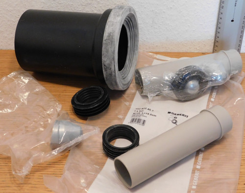 Kit raccordement tuyau wc - de,