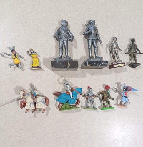 Knights toy soldiers - , and