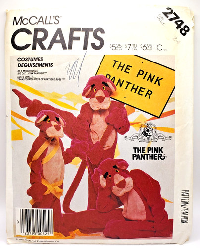 Mccalls 2748 pink panther - mccalls,