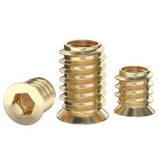 Insert Fileté 20 Pièces M5 x