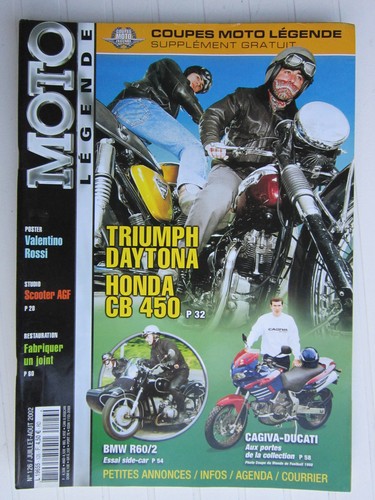 Moto legende 126 triumph - moto,