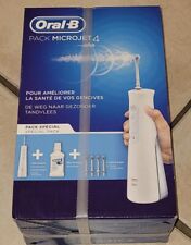 Oral B - Pack Microjet 4 - Hydropulseur - Neuf Sous Scellé