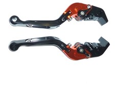 KTM RC8 RC8R 2009-2016 Leviers De Frein Et D'Embrayage Pliants Orange De Course