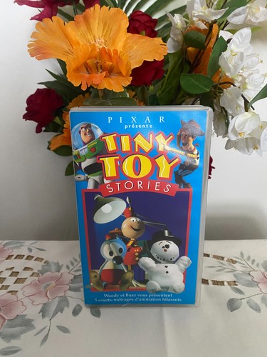 Cassette vhs disney pixar tiny - disney,