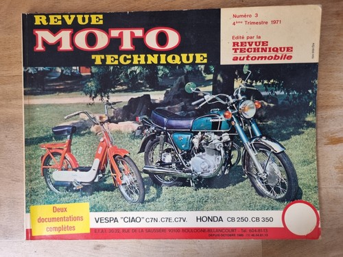 Revue technique moto 3 - revue,