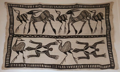 Magnifique ancienne toile - et,