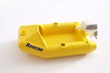 PLAYMOBIL (Z503) MER - Dinghy yellow lifeboat with engine 3063 3941