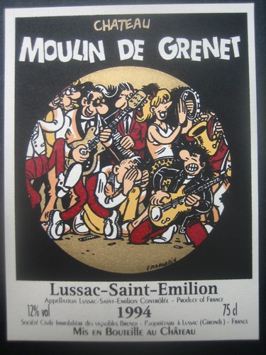 Margerin lucien étiquette vin - étiquette,