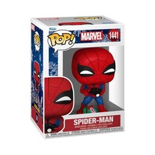 Figurine Funko Pop Marvel Spider Man with Open gift