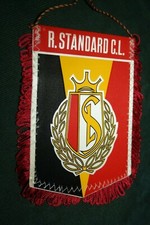 ancien Fanion 80s )) R. STANDARD C.L ..LIEGE * Belgique