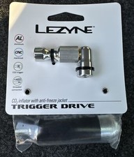 BICYCLE CO2 Inflator Schrader/Presta Valve w/16g Cartridge Lezyne TRIGGER DRIVE