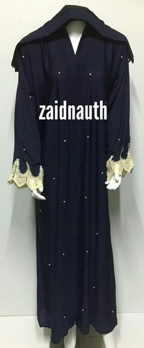 Femme ouvert avant abaya dress - femme,