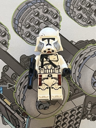 Lego star wars commandant - star,