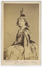 CDV 1865. Mlle Cellier