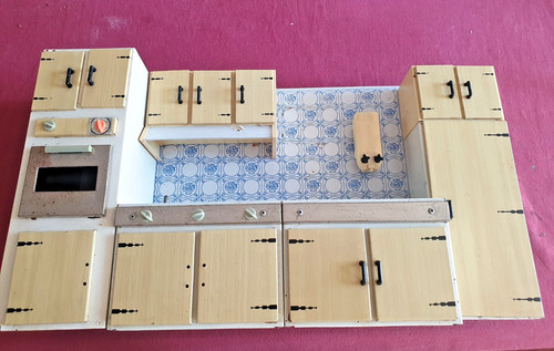 Cuisine jouet poupee - jouet, vintage