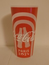 GOBELET PVC 60CL COLLECTOR JO JEUX OLYMPIQUES PARIS 2024 TOUR EIFFEL COCA COLA