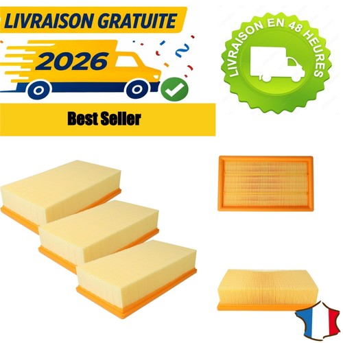 Filtres plissés plats - 3,