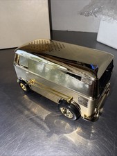 Soundwagon RARE GOLD Volkswagen Bus Record Player, Vintage Japan, W/box & Papers