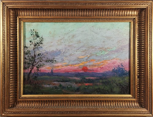 Peinture huile panneau style - peinture, s/panneau