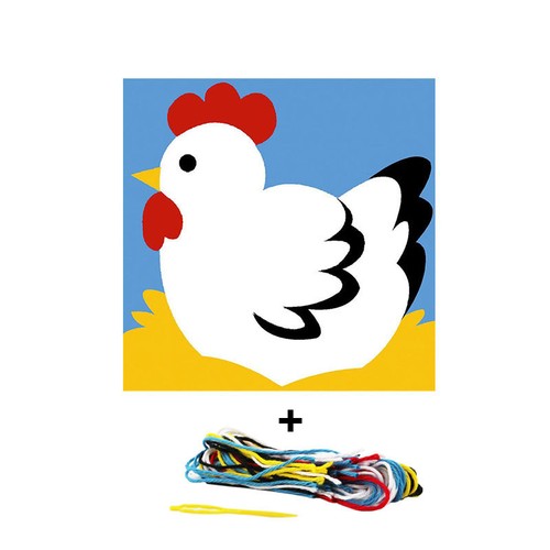 Kit canevas pour enfant seg - kit, de