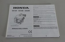 Manual Dell'Utente Honda Moteur GX120 / GX160 / GX200 Edizione 1994