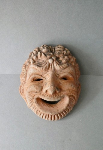 Masque terre cuite - en,