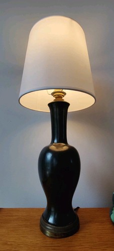 Lampe céramique des années