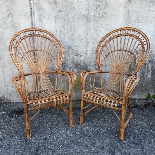 Paire fauteuils vintage en - fauteuils,