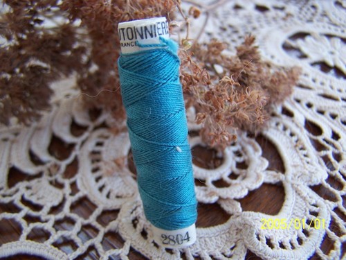 Ancienne bobine coton - de,