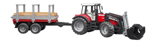 Tracteur agricole jouet avec