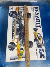 Tamiya 1/12 model kit Renault RE20 Turbo Formula One car No Instructions