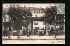 Old postcard Choisy-le-Roi, Rubber Manufacture 1905 