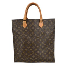 LOUIS VUITTON MONOGRAM SAC PLAT TOTE BAG M51140 MI8906 YQ01868