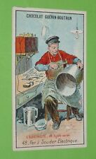 CHROME 1920-1930 CHOCOLATE GUERIN-BOUTRON ELECTRICITY ELECTRIC SOLDERING IRON