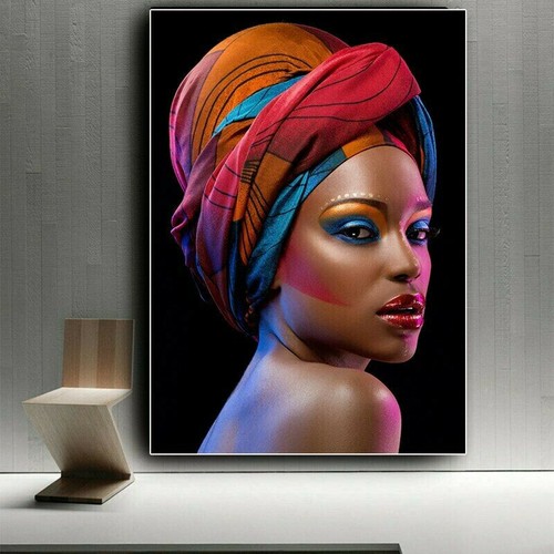 Toile tableau portrait femme - toile,