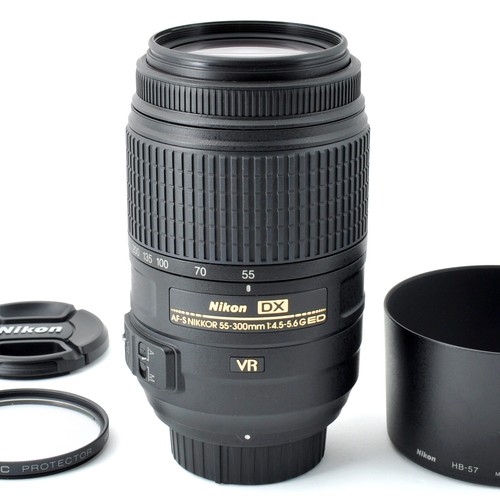 Nikon nikkor 55 300mm - nikon,