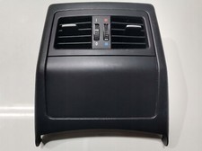 BMW 3 E90 E91 Rear Center Console Trim With Vent Grill Covering Black 7132381