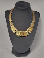 ZT-Collier Plastron Doré