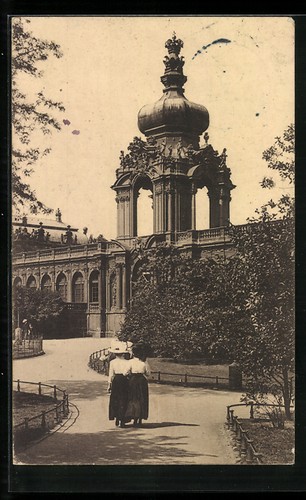 Carte postale dresde - carte, königl