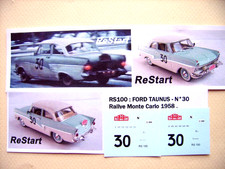 RS100 DECAL ReStart 1/43 FORD