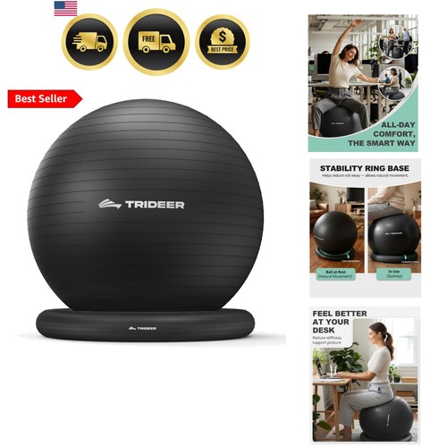 Exercise ball for office - exercise, desk