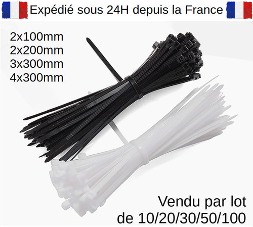 Collier câble serrage - collier,