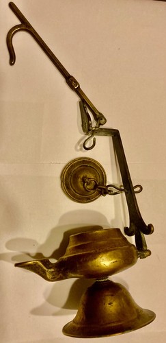 Ancienne lampe mineur - ancienne, de