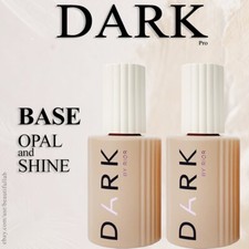 DARK pro BASE OPAL and SHINE - Rubber/Cover/Color/ Gel nail polish