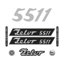 Kit autocollants / stickers de