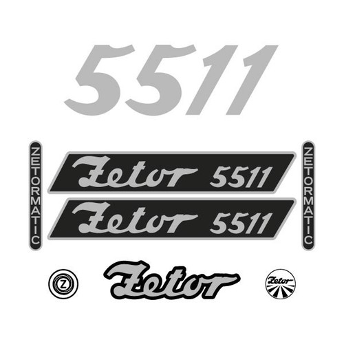Kit autocollants stickers - /, de