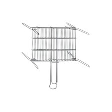 Grille double pour barbecue -