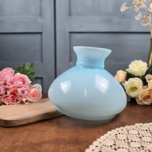 Grand globe vintage bleu ciel