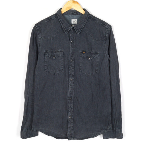 Chemise jean homme - chemise, en